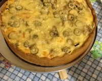 Torta de Cebola light