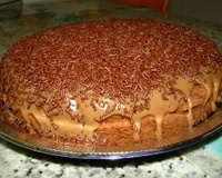 Cobertura deliciosa de chocolate (serve também como recheio)