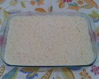 Cuscuz branco cremoso