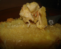 Torta de frango e milho