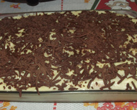 Pavê de bolacha champagne