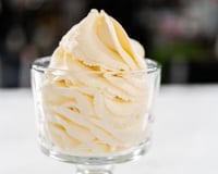 Sorvete de chantilly