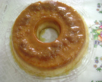 Pudim de pão com laranja do Pompom