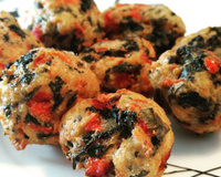 Bolinho de espinafre