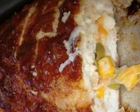 Rocambole de frango do Queidinho