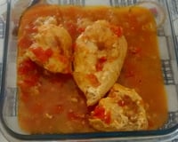 Peito de frango prático na panela de pressão