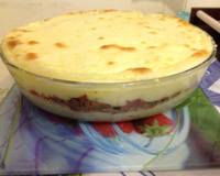 Escondidinho de carne de sol