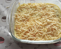 Escondidinho de frango.