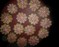 Biscoito decorado no palito