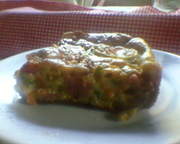 Torta rápida de salsicha