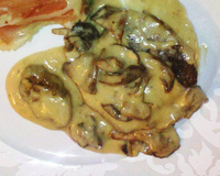 Filé ao funghi e mostarda dijon