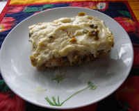 Bacalhau no pão de fôrma ao forno do Lúcio Cezar