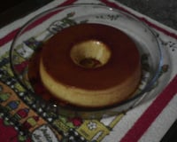 Pudim de pão com leite condensado