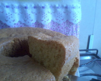 Bolo de fubá sem glúten e sem lactose