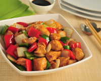 Frango xadrez China House