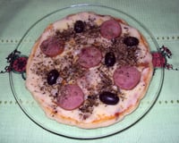 Pizza na frigideira