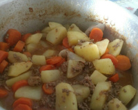 Carne Moída com Batatas Rapidinha