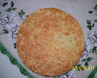 Torta de frios com legumes