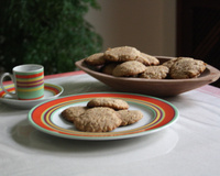 Biscoito aveia e banana