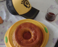 Pudim de maracujá com leite em pó