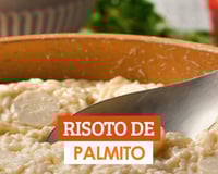 Risoto de palmito