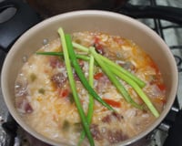 Arroz de charque (carne seca)