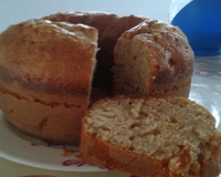 Bolo de maçã de liquidificador