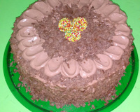 Bolo mousse de chocolate (choco bolo)