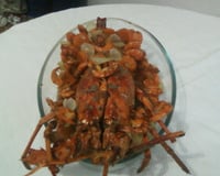 Lagosta Caprichada ao Alho e Óleo