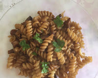 Macarrão com shiitake