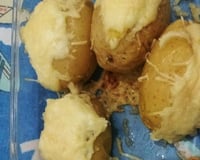 Batata assada com catupiry