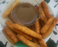 Massa para churros