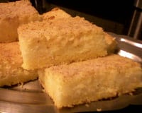 Bolo de fubá cremoso