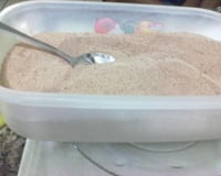 Pó de cappuccino caseiro