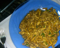 Shimeji na manteiga à brasileira