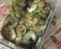 Pepino japonês ao molho shoyu