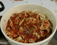 Massa de macarrão caseiro