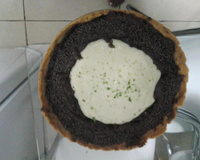 Torta de limão com chocolate da Dani