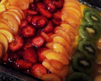 Torta de maçã cremosa