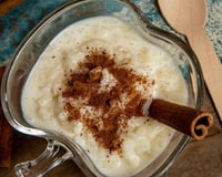 Arroz doce com leite condensado