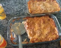 Macarrão com requeijão