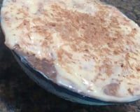 Pavê de chocolate com biscoito maizena
