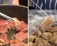 Aprendi com um chef o segredo para deixar todos os molhos bem saborosos e densos: cubinhos de fígado de galinha