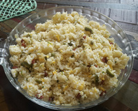 Arroz temperado delicioso