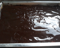 Calda de chocolate com leite integral