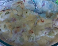 Couve-flor gratinada