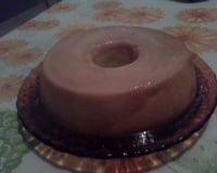 Pudim de leite em pó com bolacha maizena