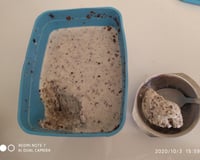 Sorvete de flocos fácil