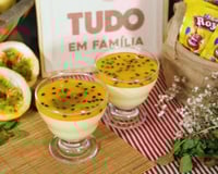 Mousse de maracujá fácil