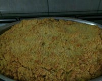 Farofa doce para bolo